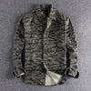 Importé - Chemise Homme Camouflage Rétro Tendance Manches Longues 100% Coton