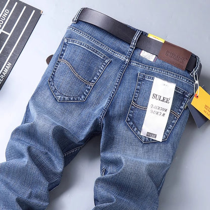 Importé - Pantalon Jean Denim Homme Stretch Décontracté