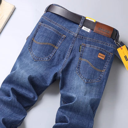 Importé - Pantalon Jean Denim Homme Stretch Décontracté