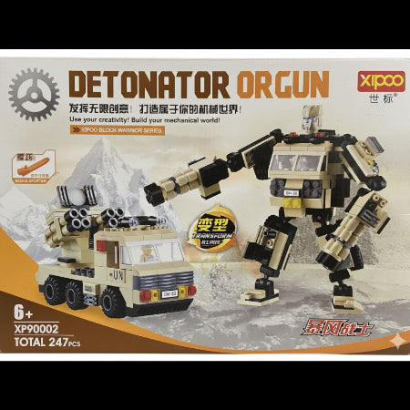 Lego Transformer Xipoo – Detonator Orgun - À partir de 7 ans