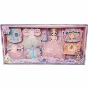Coffret Poupée Princesse Et Salon de Coquetterie - À partir de 5 ans