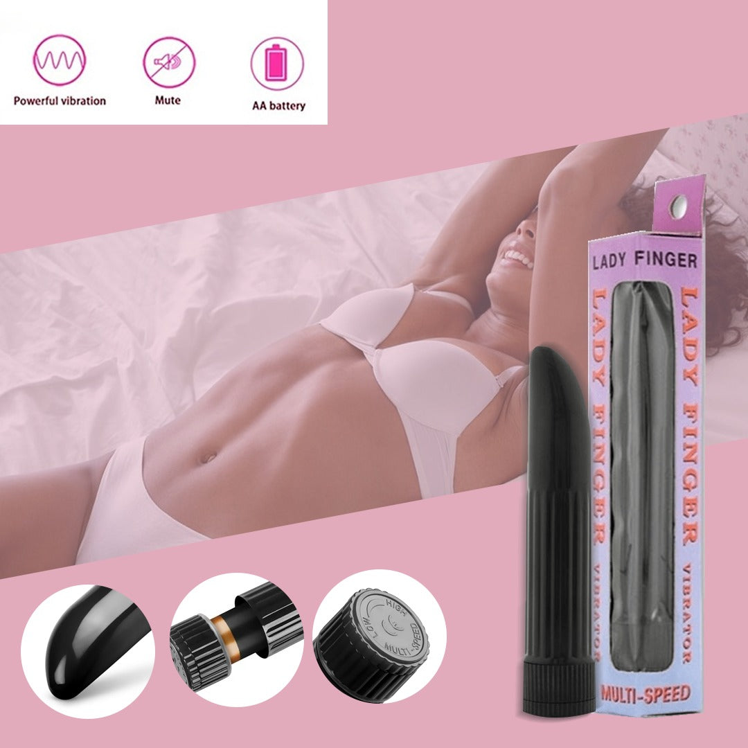 SEXTOYS Vibromasseur Easy Orgasm - Couleur Beige ou Noir