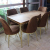 Ensemble Salle à Manger - Table + 6 Chaises