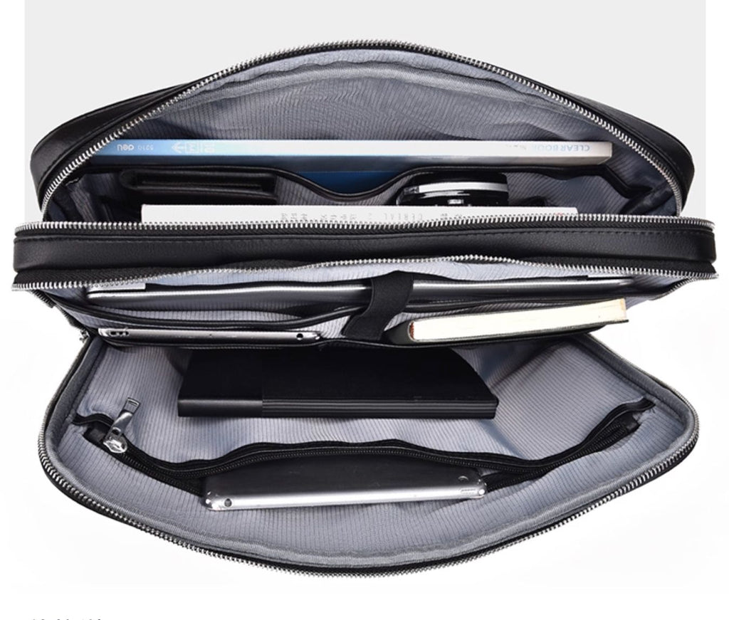 Importé - Sac Cuir Pour Ordinateur Portable 15'' Et Documents