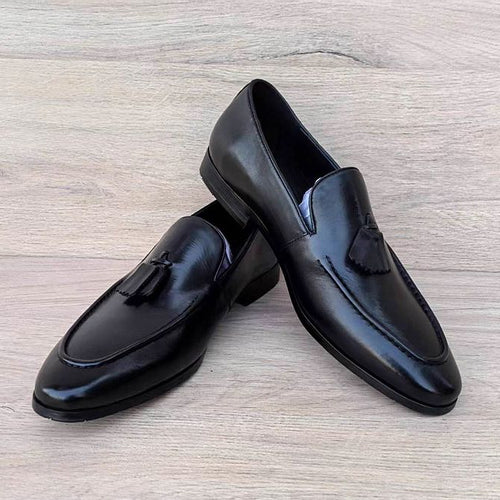 SOLDÉ - Mocassin Britannique Cuir Véritable RESTE 1