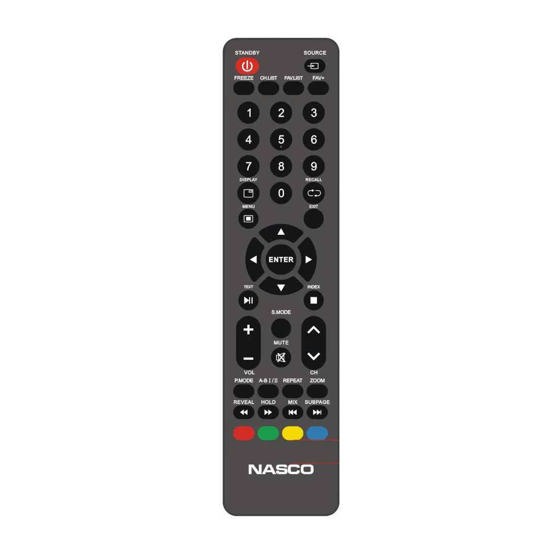 NASCO TV LED 24'' SLIM TV ENERGY SAVING ANALOGIQUE- NAS-J24FBFL-A