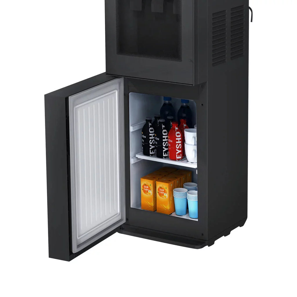 MIDEA DISTRIBUTEUR D'EAU 3 ROBINETS AVEC ARMOIRE SPACIEUX DE 20LT - YL2381S-B