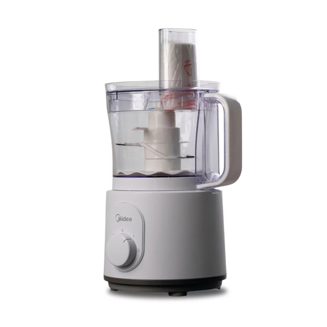 MIDEA ROBOT CULINAIRE 2 VITESSES BLANC 800W - MJ-FP8003W