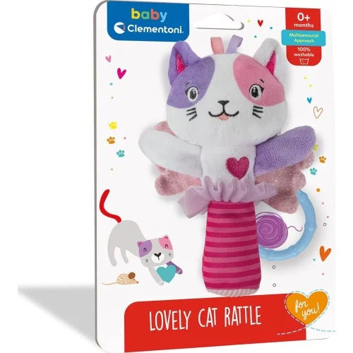 Clementoni Baby Hochet Doux Chat+0mois