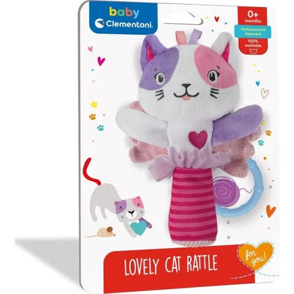Clementoni Baby Hochet Doux Chat+0mois