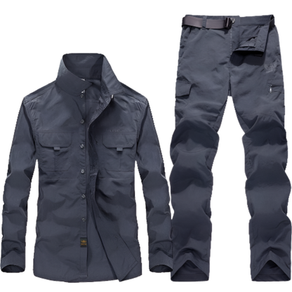 Importé - Ensemble Homme Pantalon + Chemise Décontracté