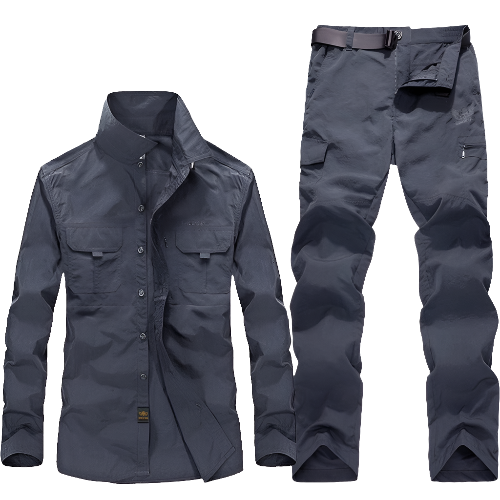 Importé - Ensemble Homme Pantalon + Chemise Décontracté