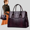 Importé - Sac À Bandoulière  En Cuir Femme Décontracté Motif Croco