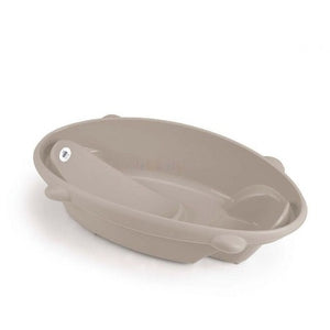 Baignoire en plastique bollicina-taupe-cam c095-u52