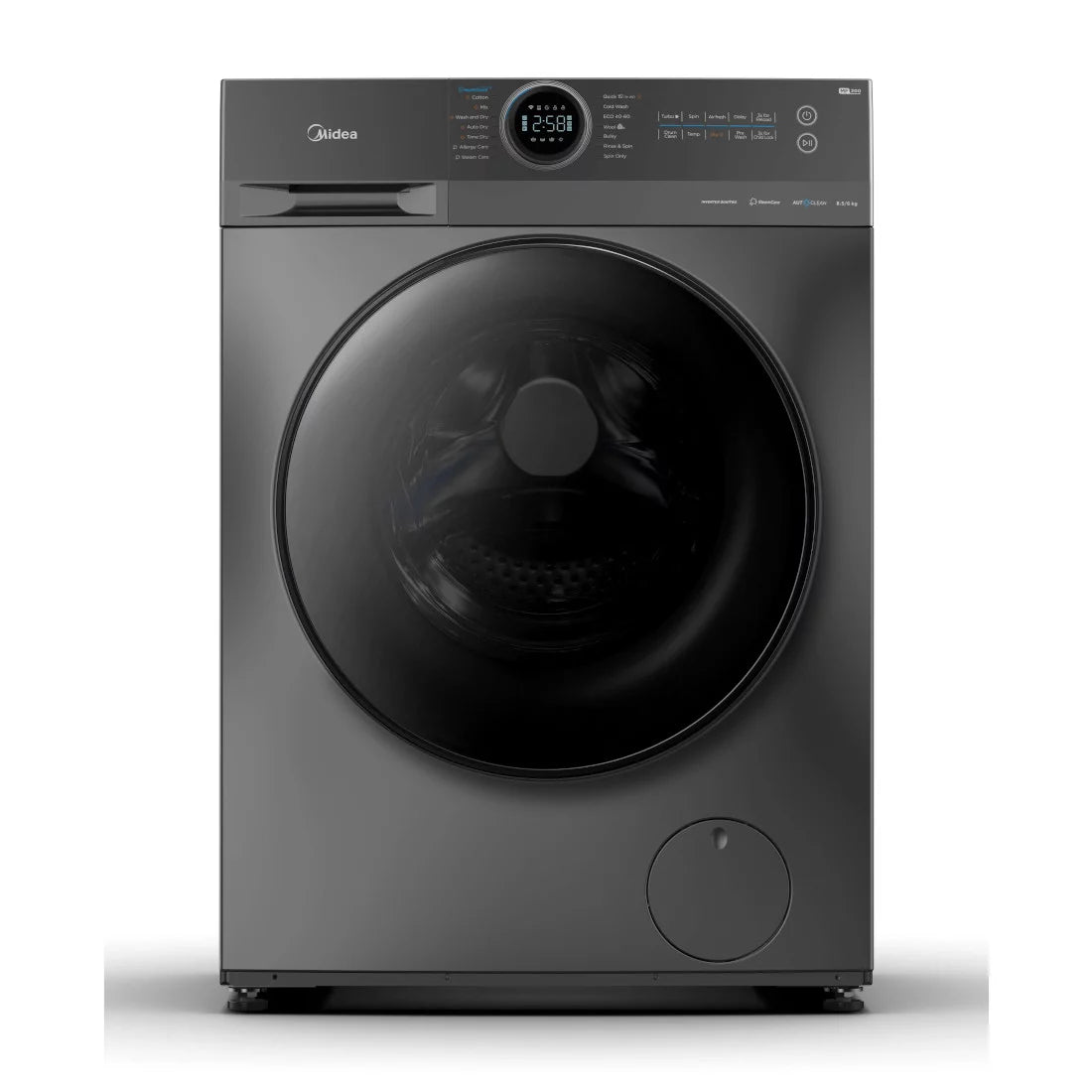 MIDEA MACHINE À LAVER INVERTER 10KG + SECHAGE 7KG - MF200D100WB/T