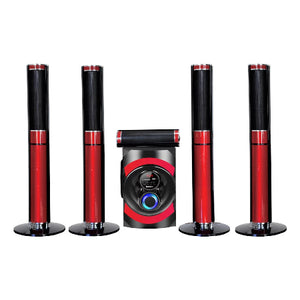 NASCO HOME CINEMA 5.1CH 45W CAISSON DE BASSE+10Wx5 - NAS-HT5.1-N5245