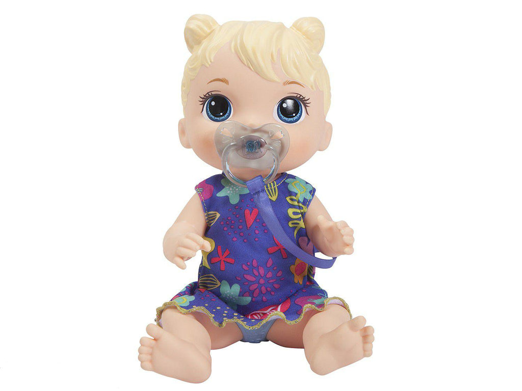 BABY ALIVE POUPEE VIVANTE + MUSIQUE BLONDE -3ANS PLUS – E3690