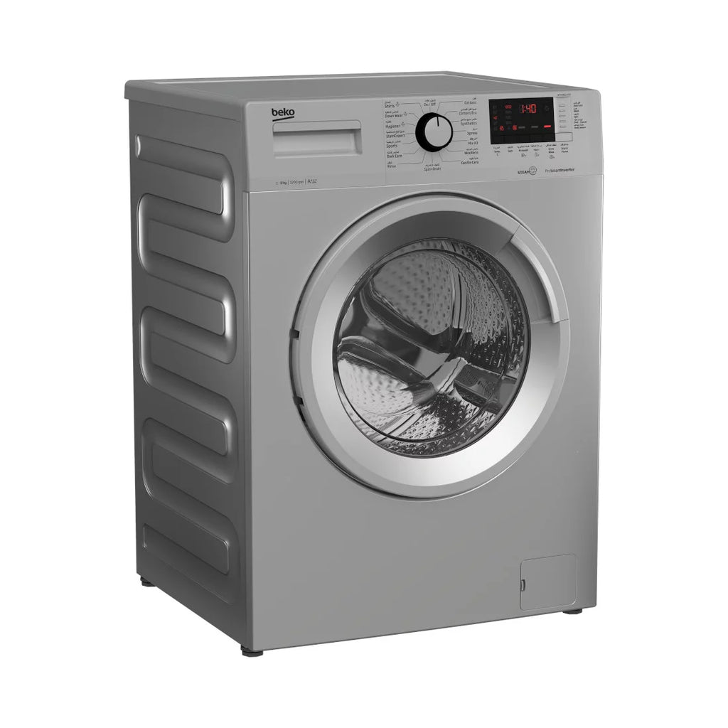 BEKO MACHINE A LAVER FRONT LOAD GRIS 8KG - BEKO_WTV8612XSS