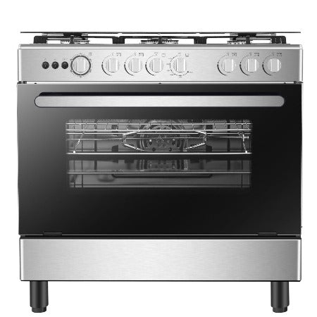 HISENSE GAZINIERE 5 FEUX INOX ALLUMAGE AUTO - HFG90335RX