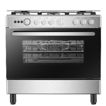 HISENSE GAZINIERE 5 FEUX INOX ALLUMAGE AUTO - HFG90335RX