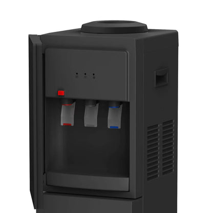 MIDEA DISTRIBUTEUR D'EAU 3 ROBINETS AVEC ARMOIRE SPACIEUX DE 20LT - YL2381S-B