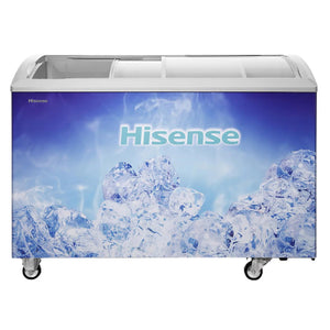HISENSE CONGELATEUR HORIZONTAL VITRÉ À SERRURE 303 LITRES – FL-39DD4HA