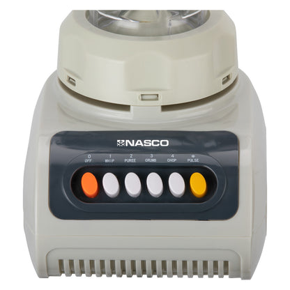MIXEUR 1.5LT AVEC BOCAL DE BROYAGE 300W- NAS-BL999B-TMT