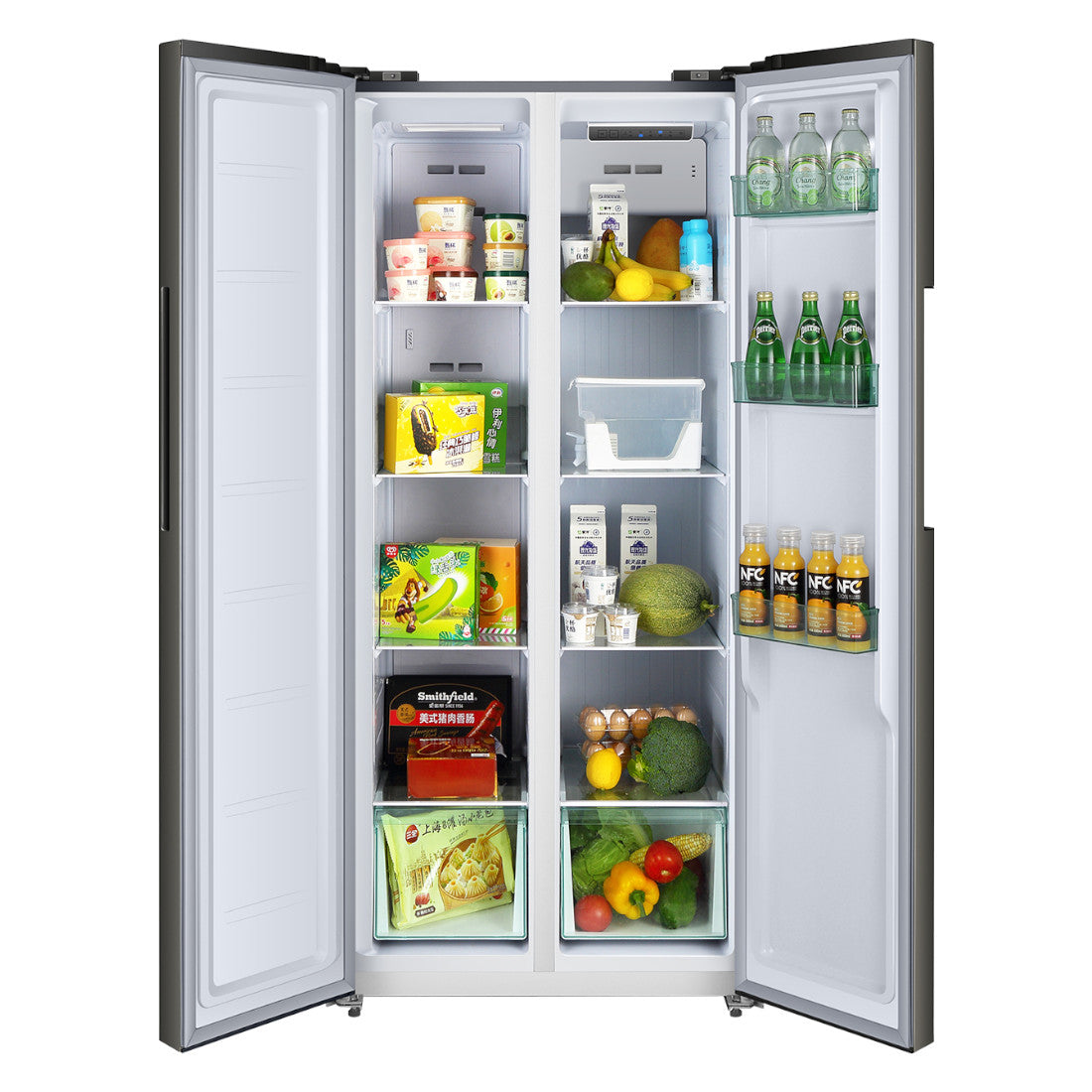 NASCO REFRIGERATEUR AMERICAIN 2 PORTES 400 LT - ECO - NASF2-62FLN1