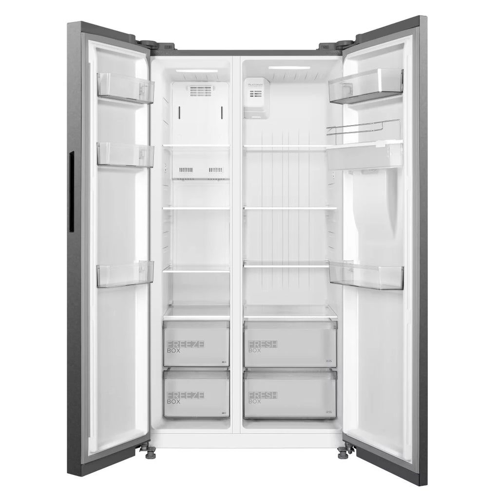 MIDEA REFRIGERATEUR AMERICAIN DEUX PORTES 553L INVERTER QUATRO DISTRIBUTEUR D'EAU- MDRS710FGF46D