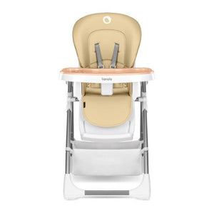 Chaise Haute Pour Bebe Lionelo Linn Plus-Beige-Blanc-Lo-Linn plus