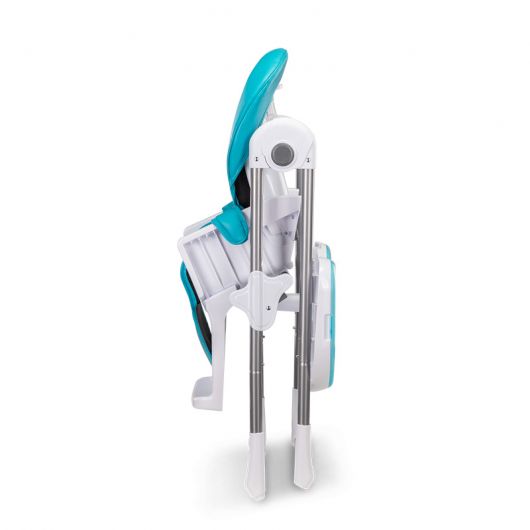 Chaise Haute Pour Bebe Lionelo Linn Plus-Turquoise Blanc- Lo -Linn plus