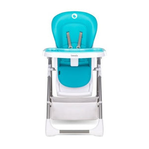 Chaise Haute Pour Bebe Lionelo Linn Plus-Turquoise Blanc- Lo -Linn plus