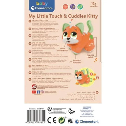 Clementoni Baby Mon Chaton A Cajoler Chaton Interactif +12mois