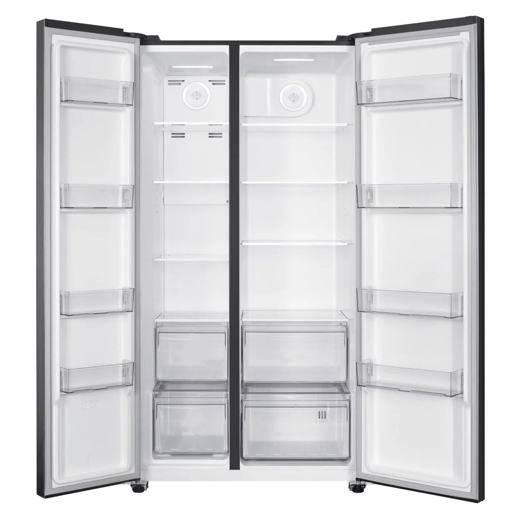 TCL REFRIGERATEUR AMERICAIN DEUX PORTES NOIR-MIROIR NO FROST 521L - P692SBBG