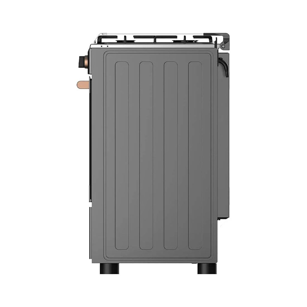 TOSHIBA GAZINIERE 4 FEUX GRIS-NOIR ALLUMAGE AUTO - TBA-24BMG4G089KS