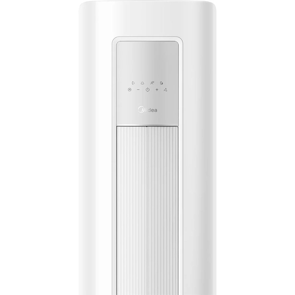 MIDEA CLIMATISEUR ARMOIRE 3 CV INVERTER FAÇADE BLANCHE - MFKS1-24CRFN8-N
