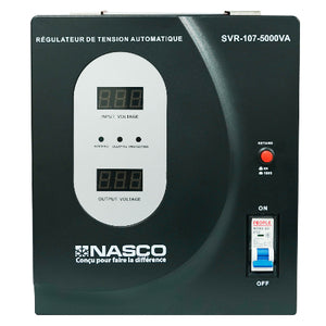 STABILISATEUR 5000VA AFFICHAGE LCD - SVR-107-5000VA