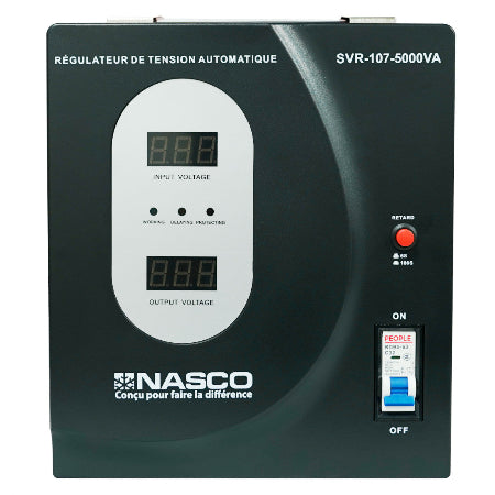 STABILISATEUR 5000VA AFFICHAGE LCD - SVR-107-5000VA