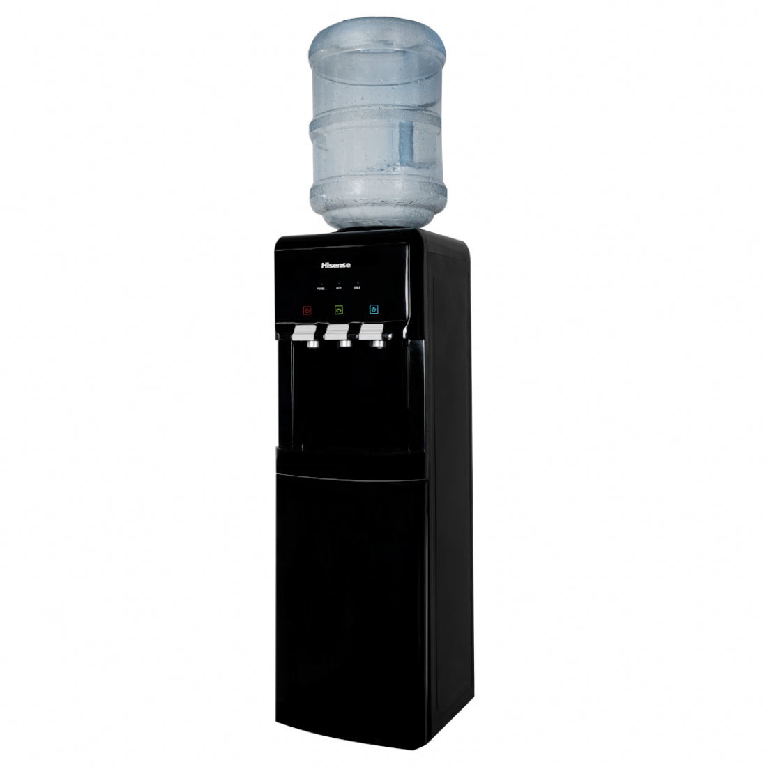 HISENSE DISTRIBUTEUR D'EAU AVEC REFRIGERATEUR 3 ROBINETS NOIR - H96WDTB3S1R