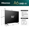 HISENSE TV LED 50'' SMART VIDAA - 4K UHD - 50A6N