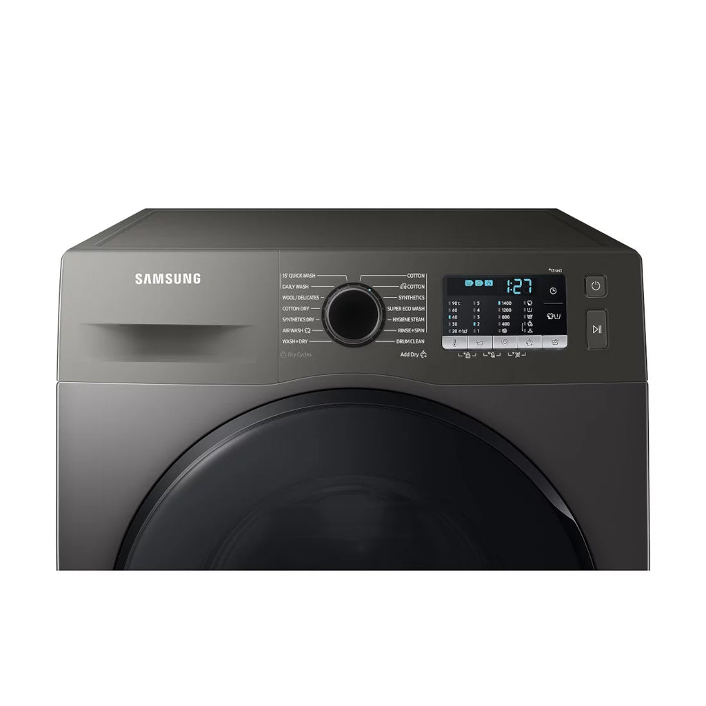 SAMSUNG MACHINE A LAVER 8KG + SECHAGE 6KG FRONT LOAD ECOBUBBLE - WD80TA046BX/NQ