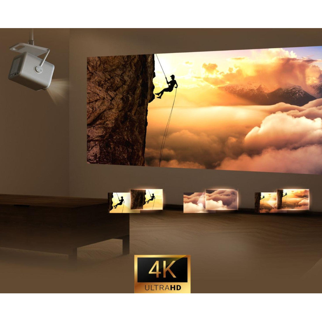 HISENSE PROJECTEUR LASER UP TO 200'' TRIPLE COLOR LASER LIGHT 4K UHD - M2 PRO