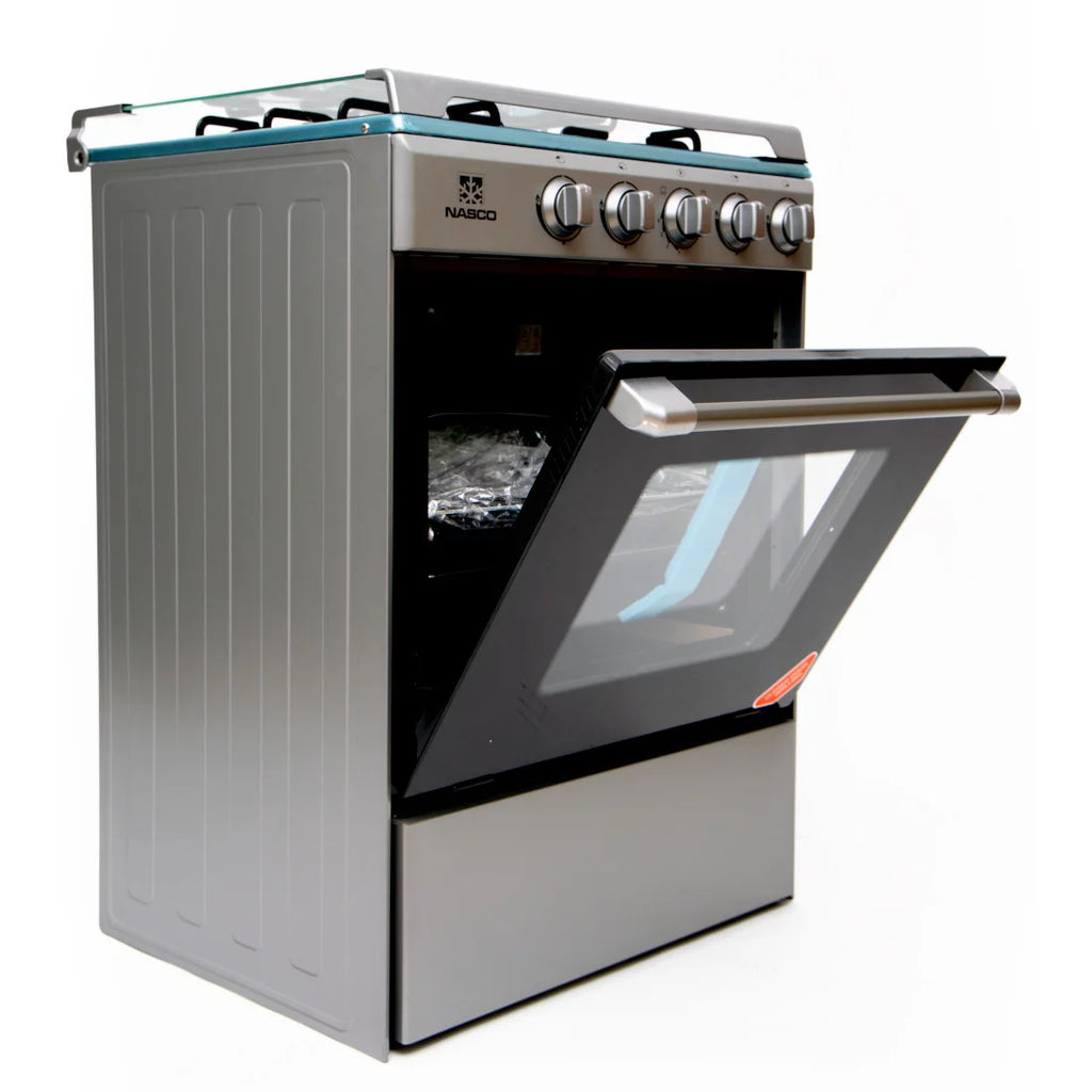 NASCO GAZINIÈRE SNIPER 4 FEUX COUV. VITRÉE – NASGC-SNIPER60S