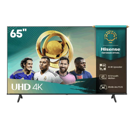 HISENSE TV LED 65'' CONNECTEE VIDAA 4K UHD APPLE HOME - 65A6Q