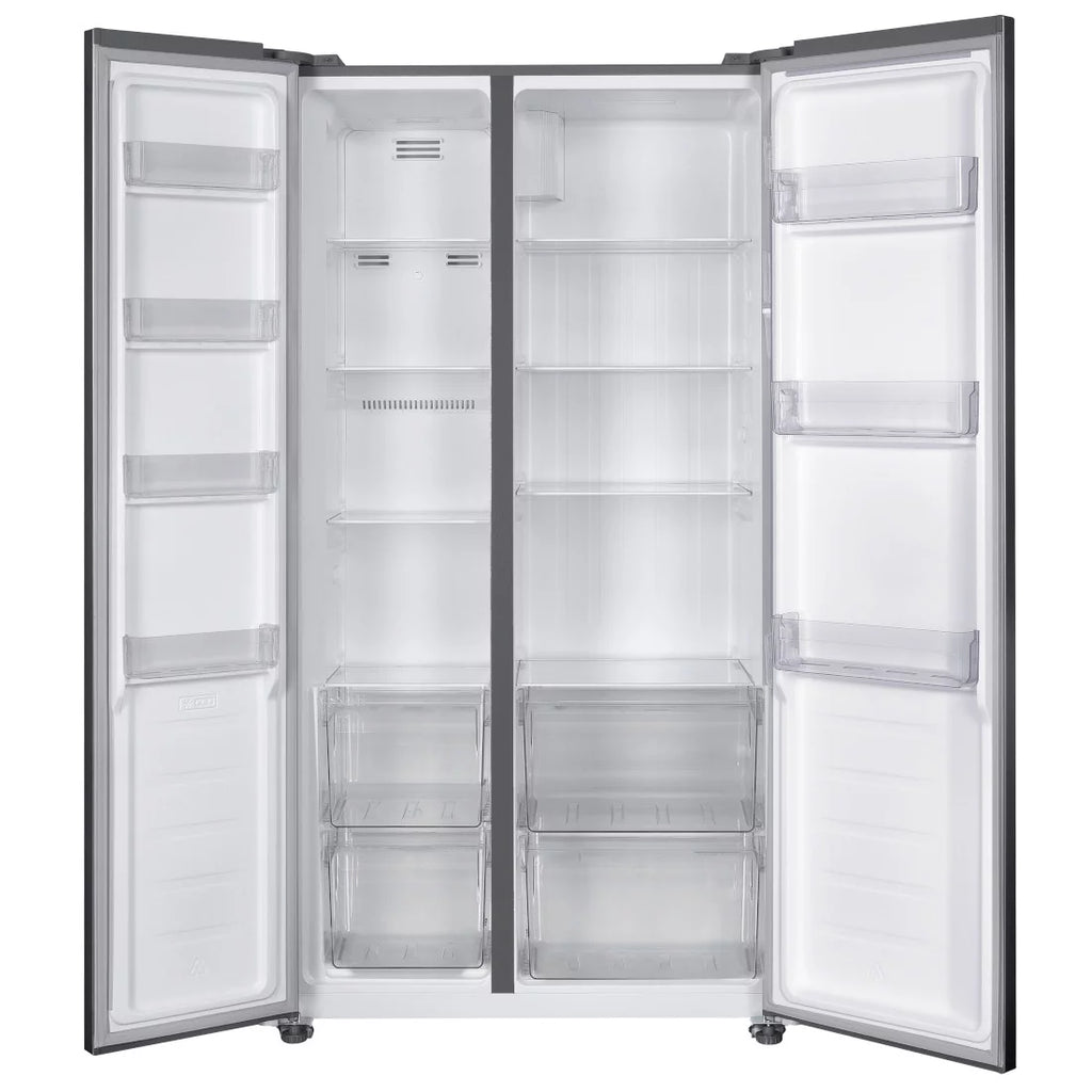 TCL REFRIGERATEUR AMERICAIN DEUX PORTES NOIR-MIROIR NO FROST 433L - P572SBBG