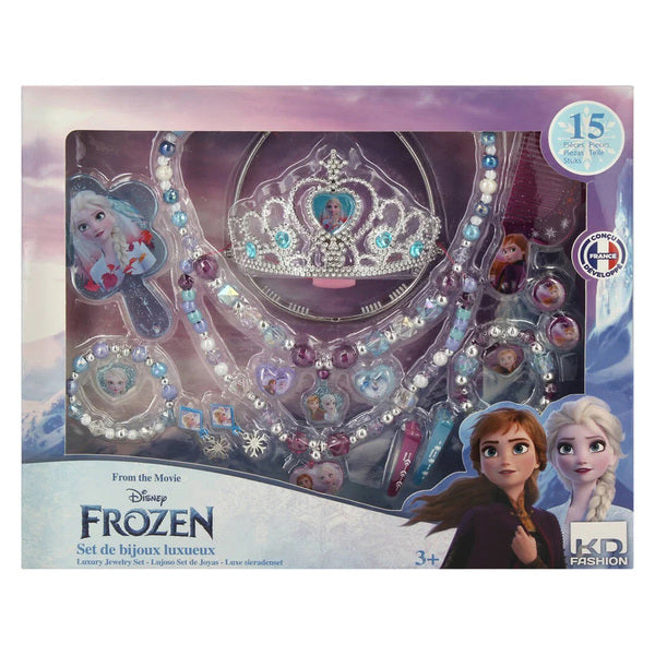 COFFRET BIJOUX FROZEN LUXUEUX BIJOUX-15PCS+-FROZEN