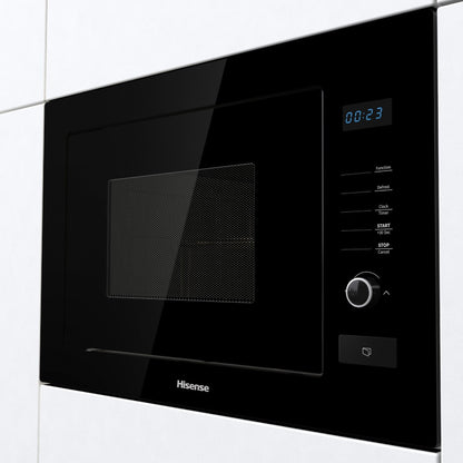 HISENSE MICRO-ONDE 25LT ENCASTRABLE NOIR 900W - HB25MOBX7G