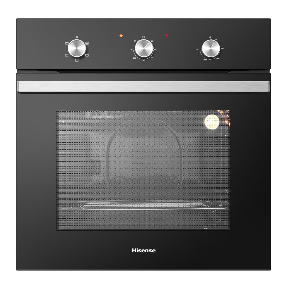 HISENSE FOUR ELECTRIQUE ENCASTRE 60CM BLACK GLASS DOOR - HEO601BK