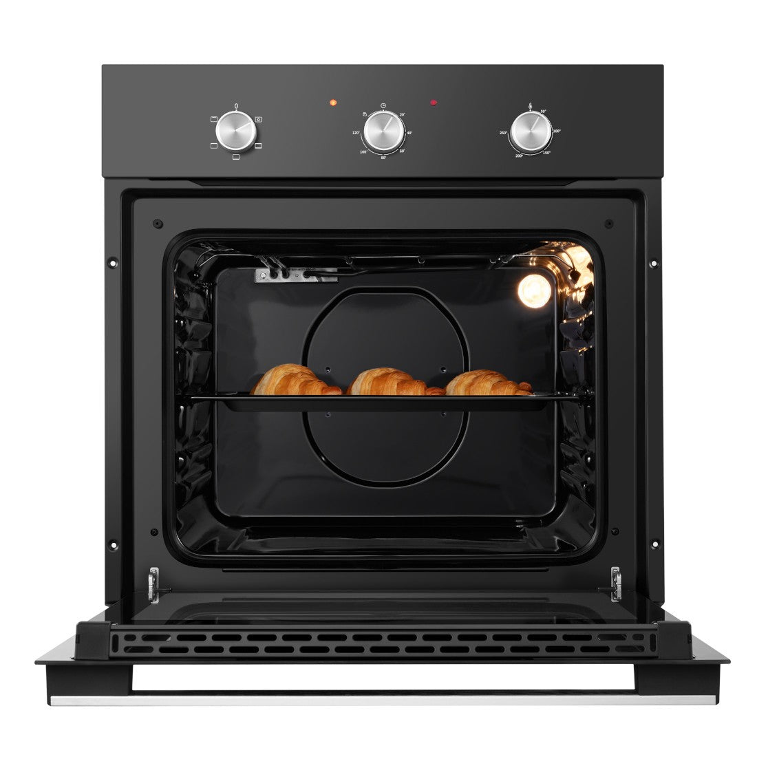 HISENSE FOUR ELECTRIQUE ENCASTRE 60CM BLACK GLASS DOOR - HEO601BK