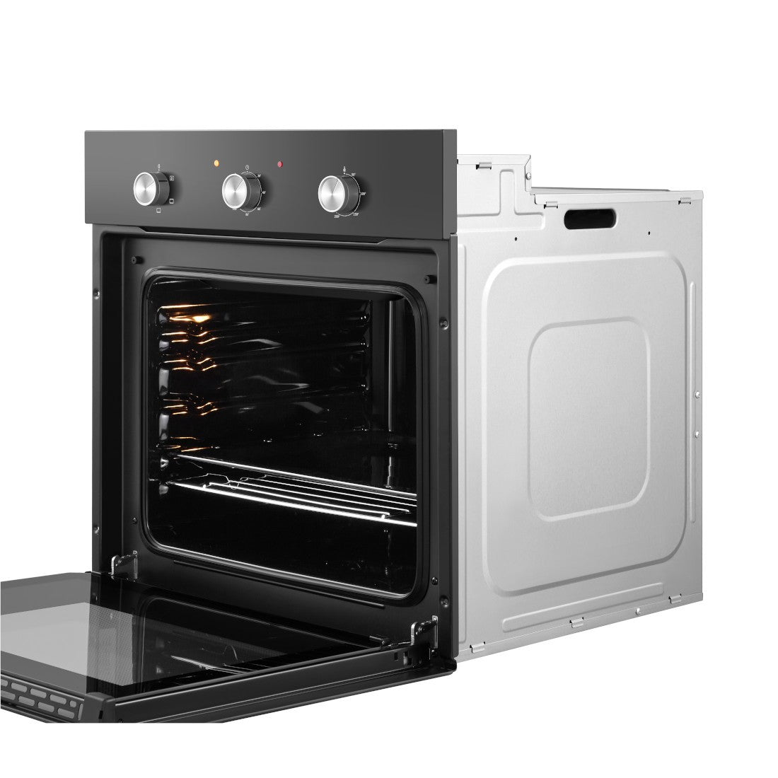 HISENSE FOUR ELECTRIQUE ENCASTRE 60CM BLACK GLASS DOOR - HEO601BK